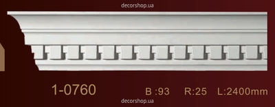Cornice with ornament Classic Home 1-0760