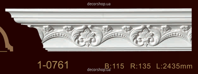 Cornice with ornament Classic Home 1-0761