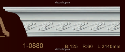 Cornice with ornament Classic Home 1-0880