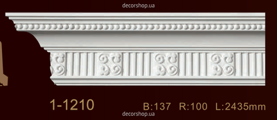Cornice with ornament Classic Home 1-1210