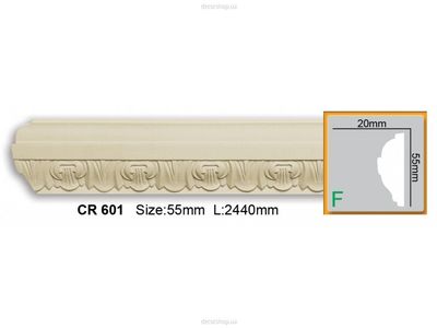Molding Gaudi Decor CR 601 (2.44m) Flexi