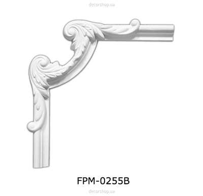 Corner element for moldings Perimeter FPM-0255B