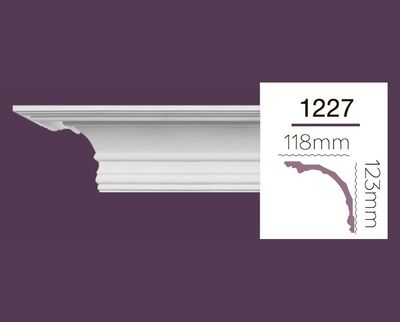 Smooth cornice Home Decor 1227 (2.44m)
