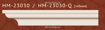 Smooth cornice Classic Home HM-23030Q