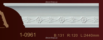 Cornice with ornament Classic Home 1-0961