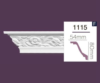Карниз с орнаментом Home Decor 1115 (2.44м) Flex