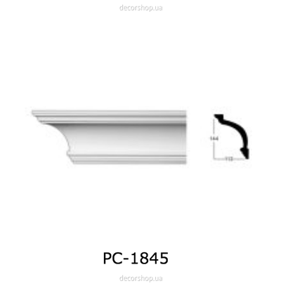 Smooth cornice Perimeter PC-1845