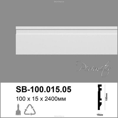 Polyurethane skirting board Perimeter SB-100.015.05