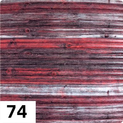 Self-adhesive 3D panel Sticker wall under Bamboo Id 74 Red-gray
