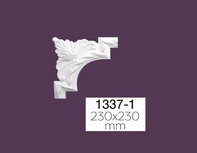 Corner element for moldings Home Decor 1337-1