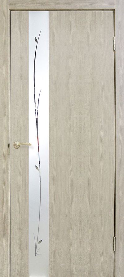 Міжкімнатні двері Оміс Дзеркало 1.1 сосна карелія