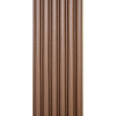 Декоративная WPC круглая стеновая рейка Sticker wall 3000*15*15мм (D) SW-00001872