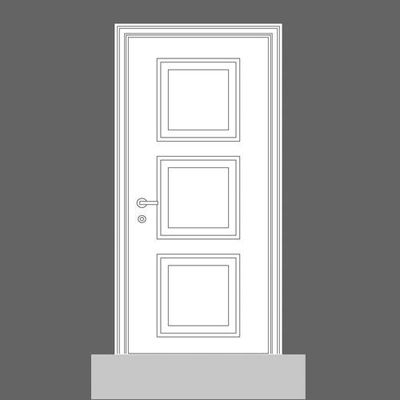 Door panel Orac Decor Door Inspiration 4