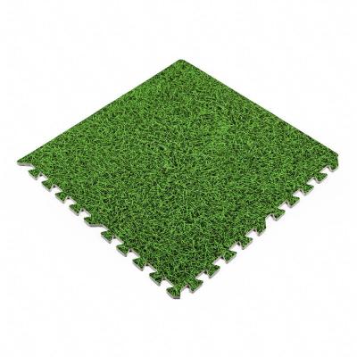 Floor puzzle Sticker wall modular flooring green grass MP 4 SW-00000153