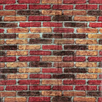 Самоклеющиеся 3D панель Sticker wall Екатеринославский красно-черный Id 47 SW-00000026