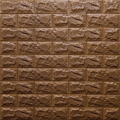 Self-adhesive 3D panel Sticker wall under brick Brown Id 20 SW-00000053