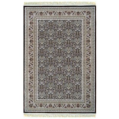 carpet Esfahan J217A DBROWN IVORY