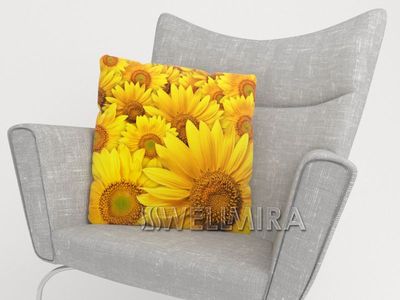 Photo pillow Sunflowers