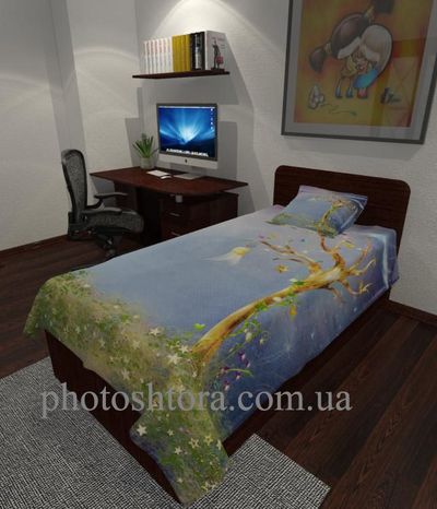Photo blanket Fairytale house