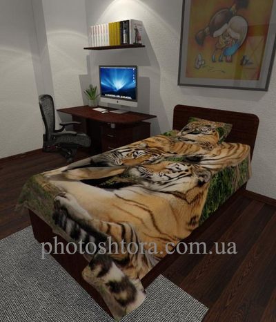 Photo blanket Tiger with tigress