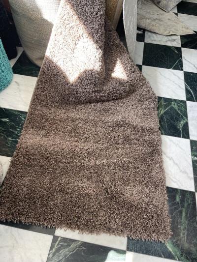 Ковровая дорожка Gold Shaggy 9000 lbrown