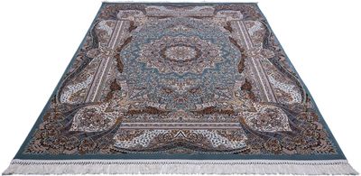 carpet Kashan 619 blue