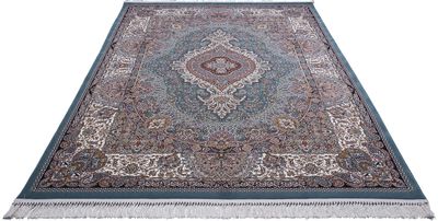 carpet Kashan 774 blue