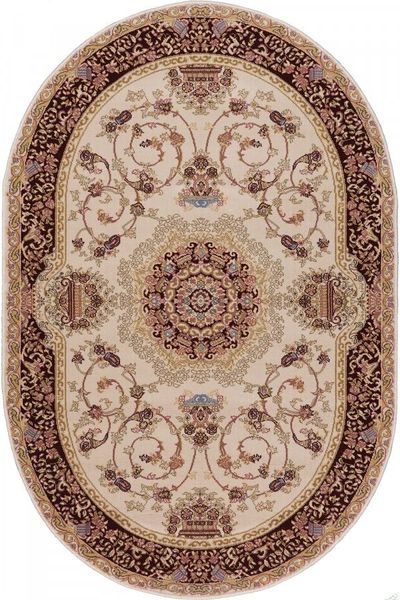 carpet Kerman 0811c cream red