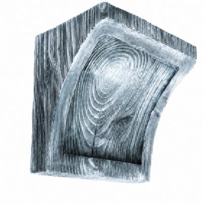 Консоль балки Decowood Модерн ED 025 classic серая 19х13