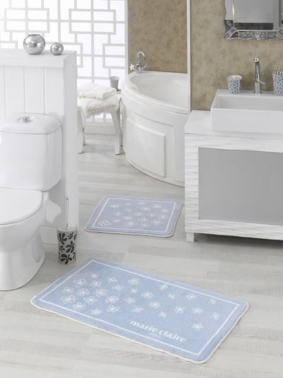 Bathroom mats Breeze mavi 4361