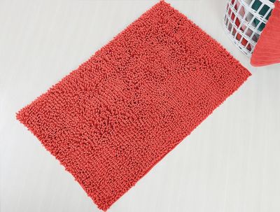 Bathroom rugs Drop coral 6130