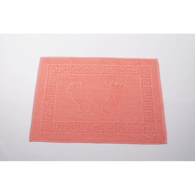 Bathroom rugs Orange for feet (550 g/m) 8917