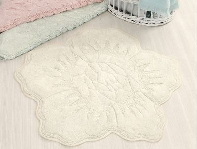 Bathroom rugs Rosalinda cream 7408