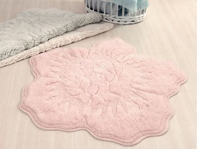 Bathroom rugs Rosalinda pink 7409