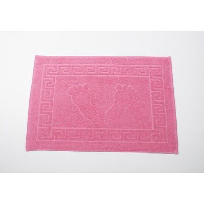 Bathroom mats Pink for feet (550 g/m) 8918