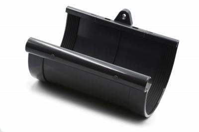 Муфта желоба графитовая 130мм RainWay