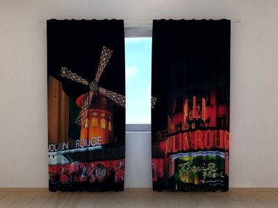 Moulin Rouge photo curtain
