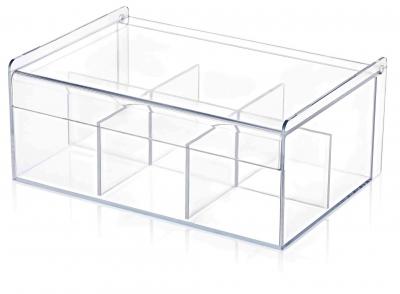 Organizer for tea bags, plastic Boxup FT-055