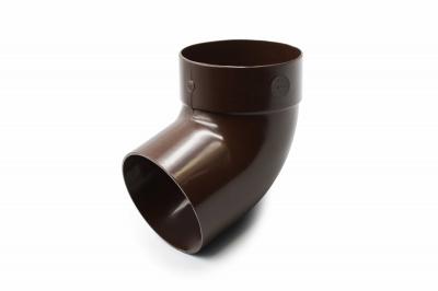 Single-joint pipe bend 67° brown 100mm RainWay