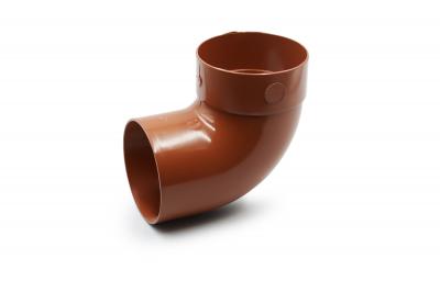 Single-joint pipe bend 87° brick 100mm RainWay