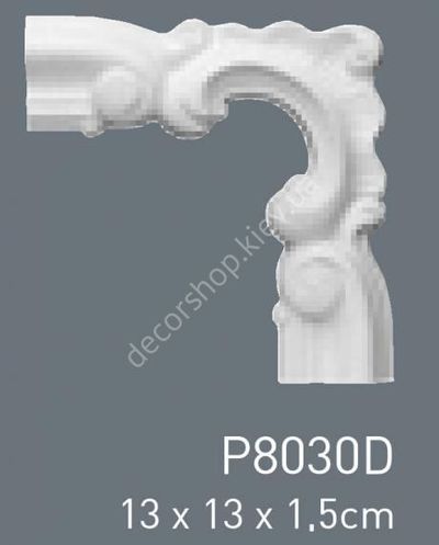Corner element for moldings Orac Decor P8030D