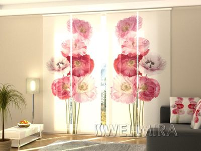 Photocurtain Panel Scarlet Song