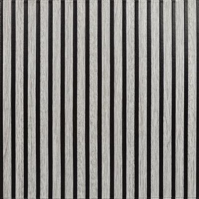 Панель-рейка Sticker wall SILVER+BLACK 665*665*5мм (D) SW-00002532
