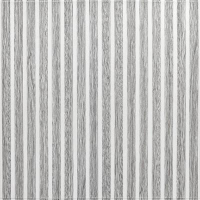 Панель-рейка Sticker wall WHITE+BLACK 665*665*5мм (D) SW-00002531