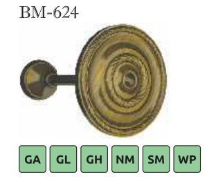 Sundeco crystal metal tieback for cornice 19-BM-624