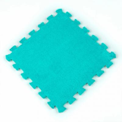 Plush puzzle floor Sticker wall Mint 30*30cm*1cm SW-00002088