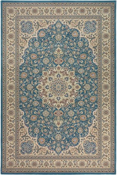 carpet Royal Esfahan 2210d blue cream