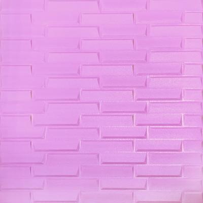 Self-adhesive 3D panel Sticker wall purple masonry 700x770x4mm SW-00001349