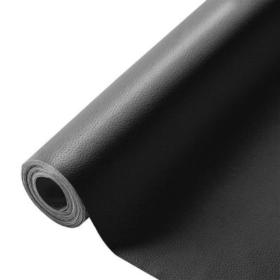 Self-adhesive eco-leather in a roll Sticker wall 1.37*3m*0.5mm BLACK (D) SW-00001413