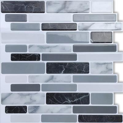 Self-adhesive polyurethane tile Sticker wall marble effect SW-00001174